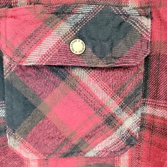 Vintage Polar King ~Heavy Weight~ Flannel Shirt ~snap Front~  2XL - Picture 5 of 11